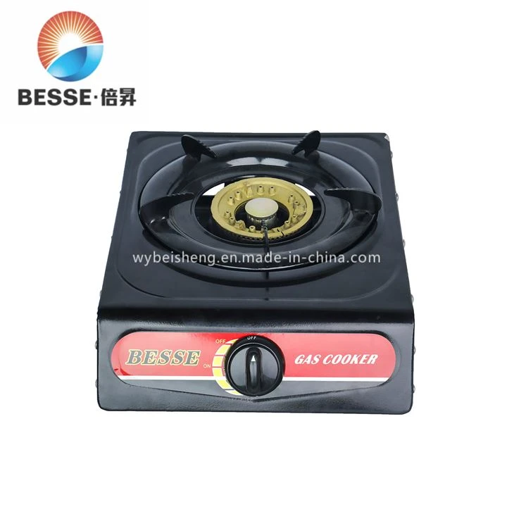 Blue Fire Cast Iron Gas Stove Black Panel Blue Fire Cast Iron Gas Stove Black Panel